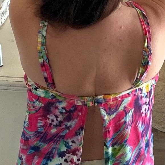 Tara Grinna tankini beautiful colors sz 8, 38-42c - Picture 9 of 9